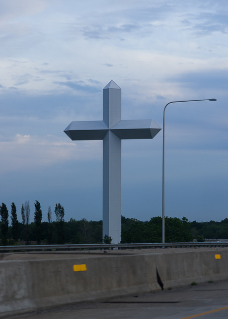 Giant cross, Effingham, Illinois