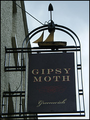 Gipsy Moth pub sign