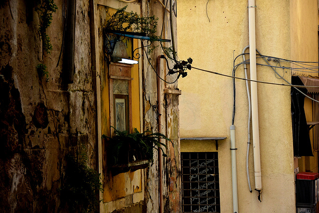 Sizilianische Gebäudelandschaft