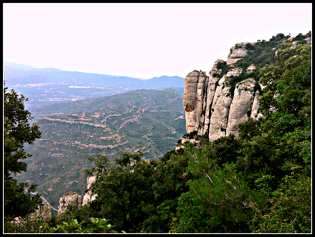 Vista desde Montserrat (Barcelona), 8