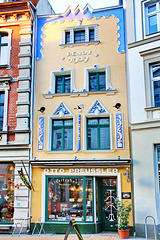 Schwerin, Friedrichstraße, Zigarrenhaus Preussler