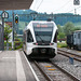 S-Bahn im Tösstal - Bhf. Bauma, Abfahrt des Zuges nach Winerthur - 2015-05-23-_DSC7070