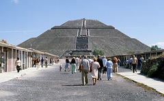 Teotihuacan Mexico November 1978