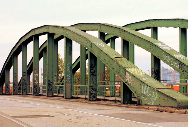 Hamburger Brücken 03/50: Veddelkanal-Brücke *)