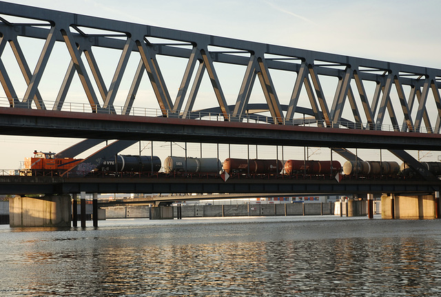 Hamburger Brücken 02/50: Billhafen-Brücke (2xPiP)