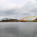 Dattelner Meer, Mündung des Wesel-Datteln-Kanals in den Dortmund-Ems-Kanal / 19.02.2022