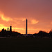 Washington Memorial at Sunset