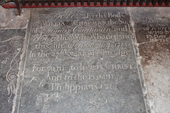 Chapman Memorial, South Aisle, All Saints Church, Lubenham, Leicestershire