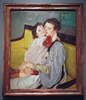Caresse Maternelle by Mary Cassatt in the Boston Museum of Fine Arts, January 2018