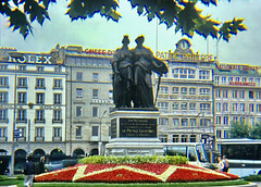 Nationaldenkmal in Genf   (Dia von 1995)
