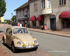 1970 VW Limousine 1500. Storgatan, Mellerud. 29.Juli.2014.