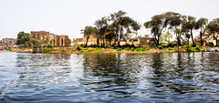 Templo Philae en el islote Agilkia del Nilo