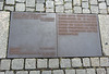 Memorial plaque to May 10, 1933 Nazi Book Burning in Bebelplatz, Berlin.