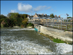 changes at Osney Weir