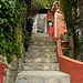 Lugano - Village of Gandria steps - 060514-028