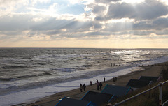 The Sea Front, Southwold on a December afternoon