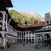 Rila Monastery courtyard