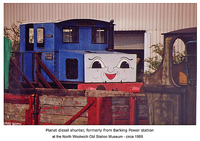Dudley side view North Woolwich Old Station Museum c1999