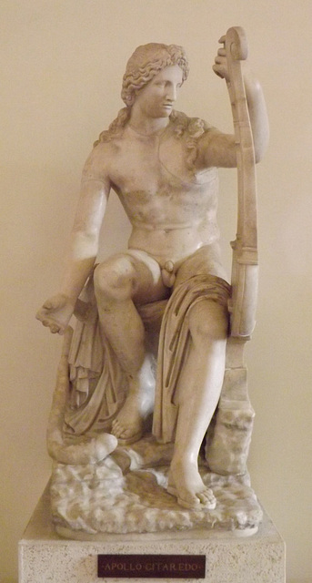 Apollo Kitharoidos from the Ludovisi Collection in the Palazzo Altemps, June 2012
