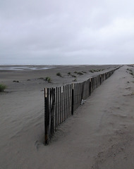 Clôture de plage / Beach fence