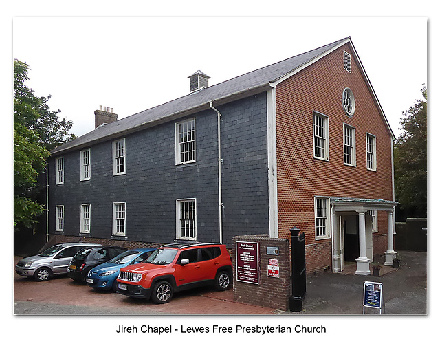 Jireh Chapel - SE corner - Lewes - 8 9 2018