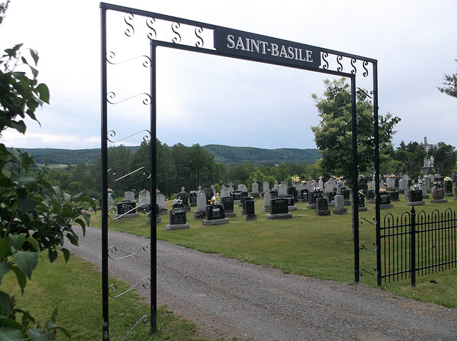 Village funéraire de Saint-Basile ?