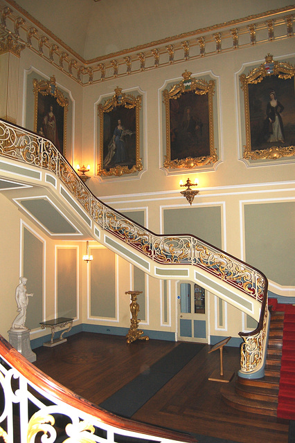 Staircase hall, Wrest Park, Bedfordshire