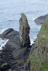 The Sea stack of Handa Island