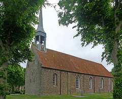 Nederland - Niehove en kerk