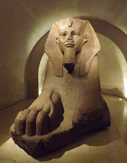 Sphinx from Tanis in the Louvre, June 2013