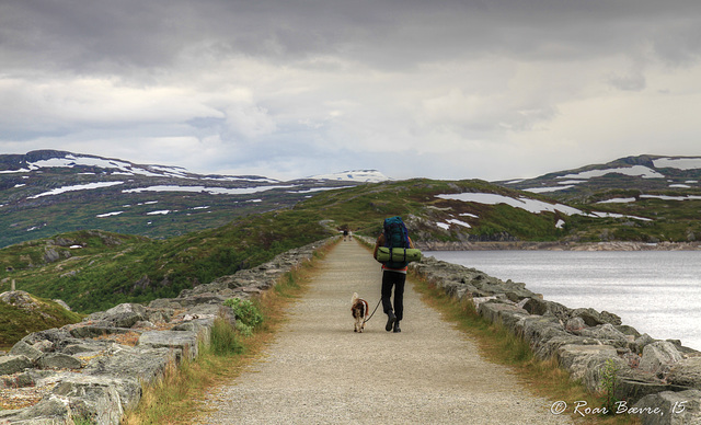 A journey begins at the Sysenvatnet dam.
