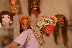 At the mask maker's