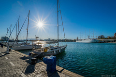 am Hafen von Malaga (© Buelipix)