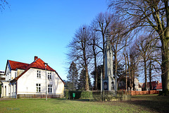 Itzehoe, Klosterhof mit Denkmal