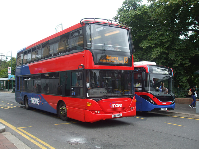 ipernity: DSCF3915 More Bus 1106 (HW58 ARX) and 230 (HF67 EUN) in 