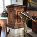 Pulpit and lectern, All Saints Church, Crag Farm Road, Sudbourne, Suffolk