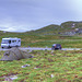 Camping in Valdresflye mountains.