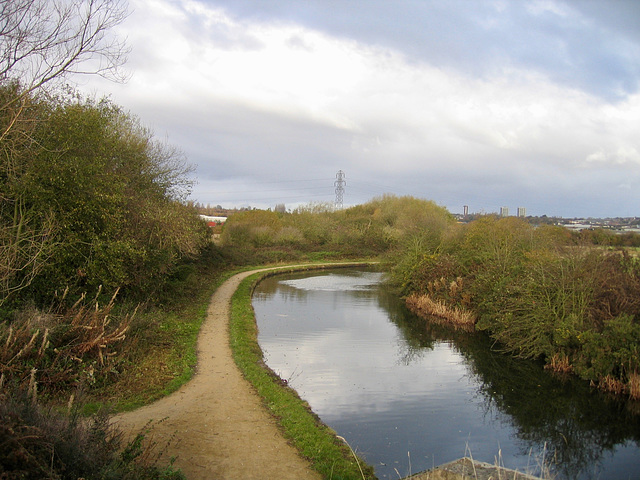 Dudley No.2 Canal at Blackbrook Junction, Netherton.