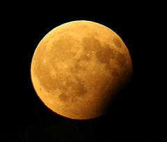 Der Mond am 07.08. um 21 Uhr 23