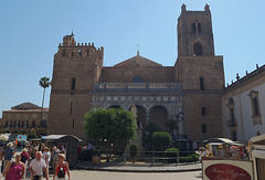 Front (west) entrance of Monreale Cathedral