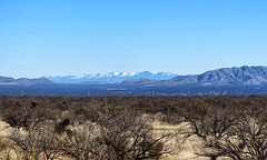 Chiricahua Mountains In The Distance
