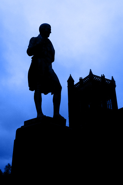 Robert Tannahill Statue and Paisley Abbey
