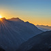Sunset Over Zillertal Alps