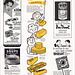B & W/Duotone Ads, 1940s & 50s