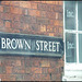 Brown Street sign