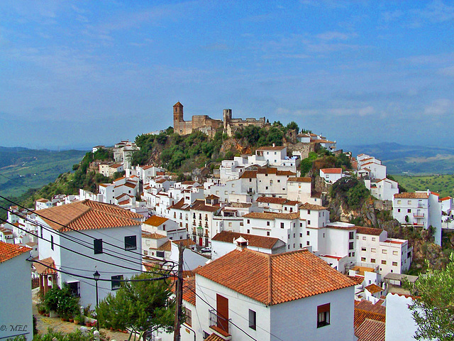 Casares, Andalusien  -  eines der weißen Dörfer