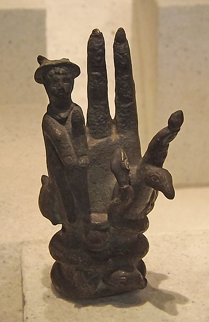 Hand of Sabazios in the Louvre, June 2014