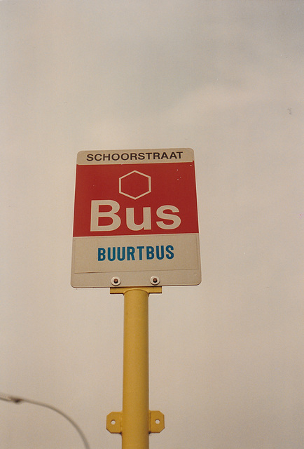 Belgian bus stop