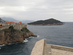 Vue sur Dubrovnik depuis le fort Lovrijenac, 3.