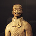 Detail of a Civil Official from the Terracotta Army in the Metropolitan Museum of Art, July 2017
